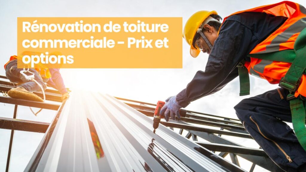 rénovation toiture commerciale